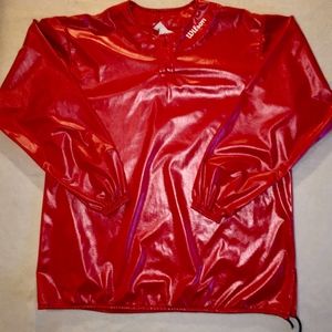 Vintage Wilsons Pullover Warmup Jacket Mens